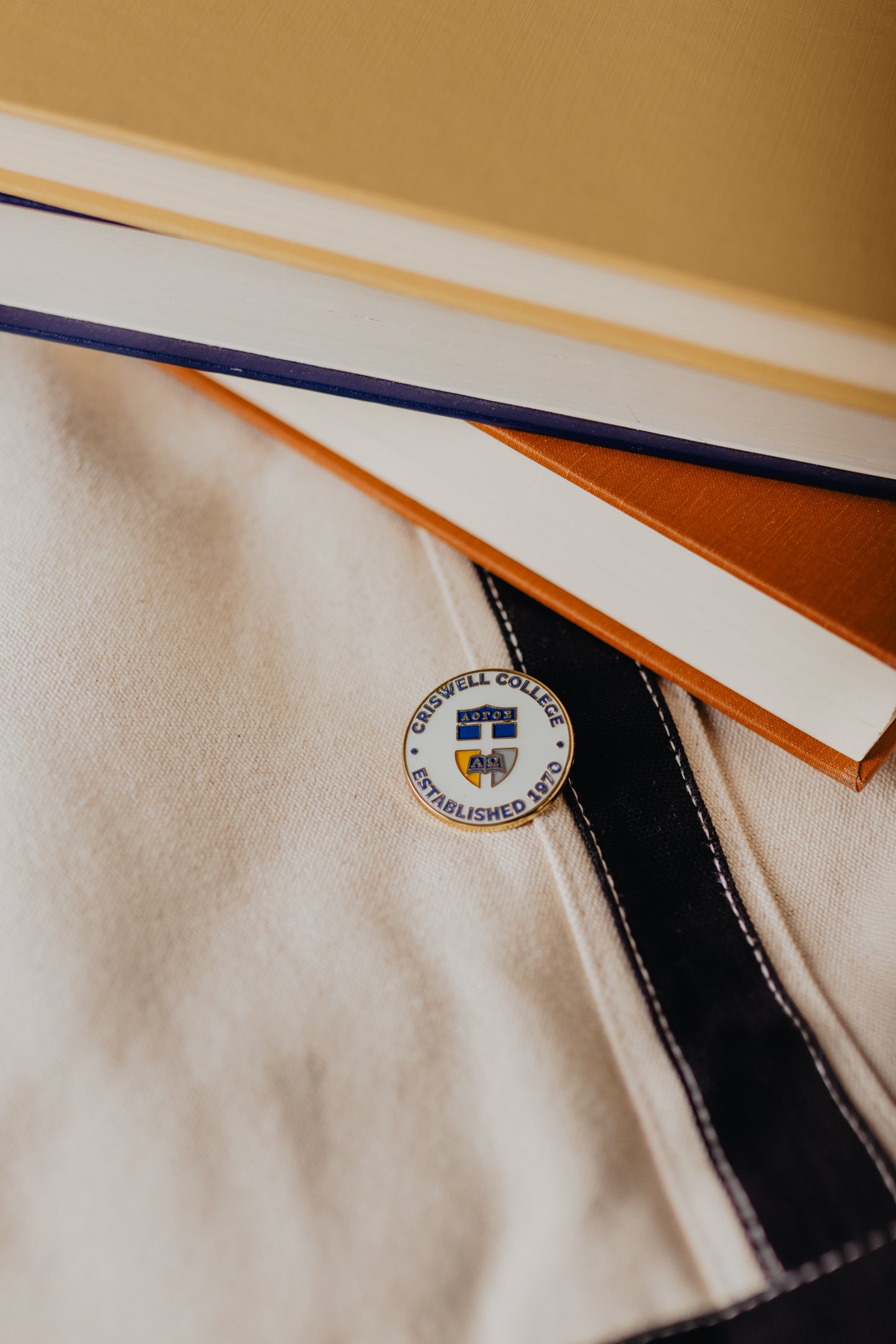Criswell College Crest Enamel Pin