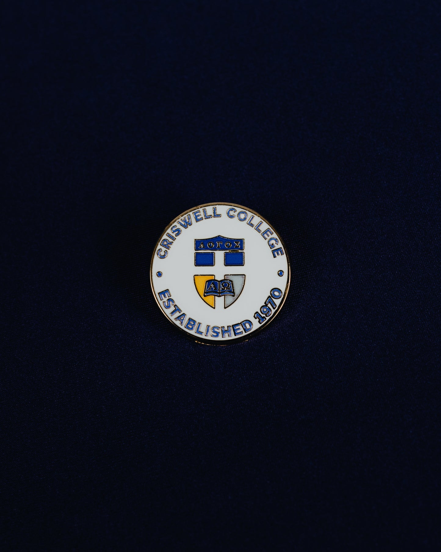 Criswell College Crest Enamel Pin